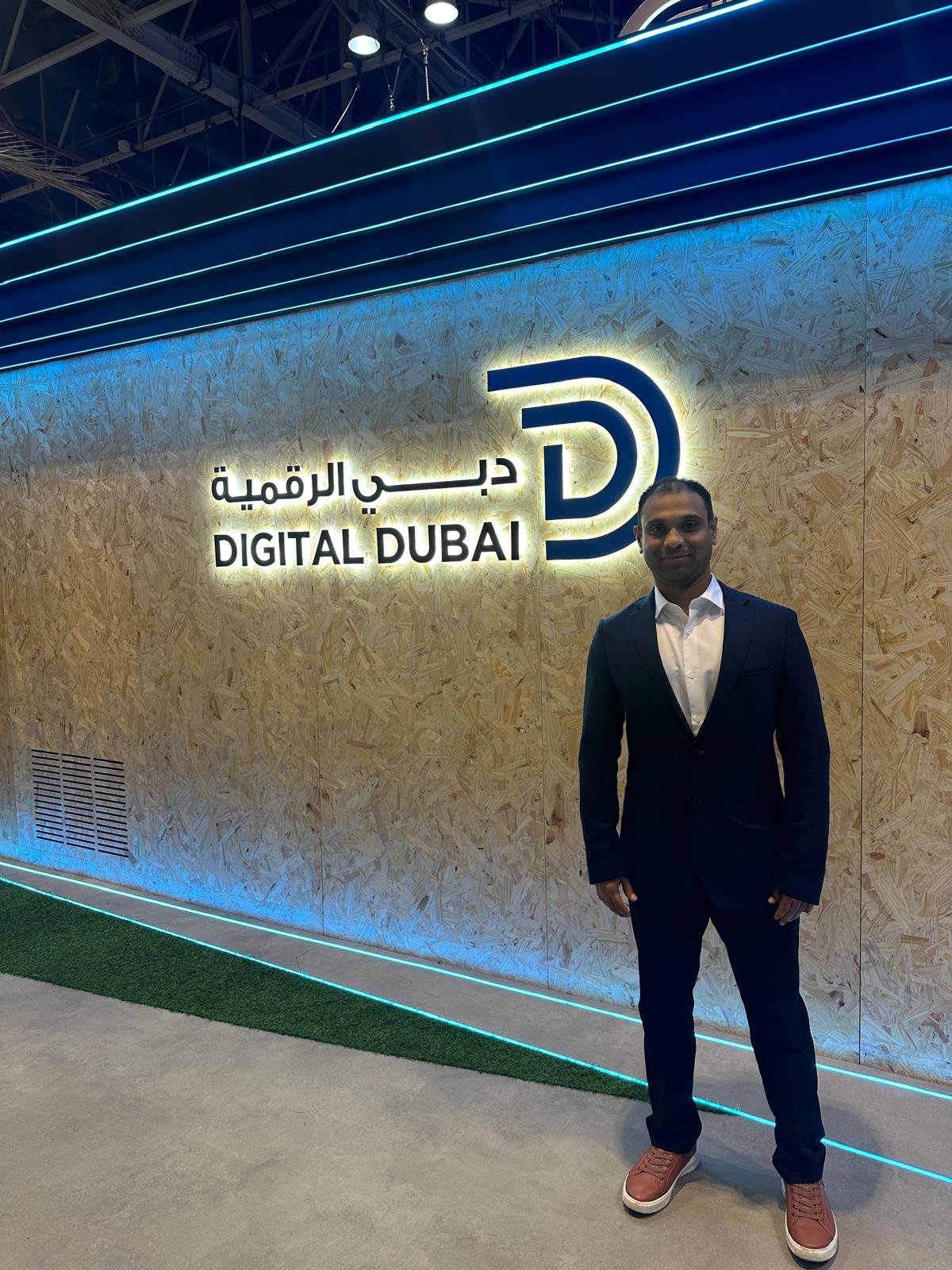 Mahipal Katha at Digital Dubai government initiative